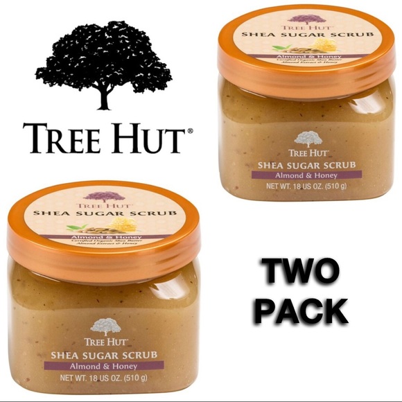 TREE HUT Shea Sugar Scrub Almond Honey - Picture 1 of 2
